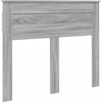 Čelo postele s čelo Šedá Sonoma 120 cm Kompozitní dřevo