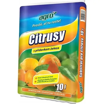Substrát SUBSTRÁT AGRO ZEMINA PRO CITRUSY 10 L