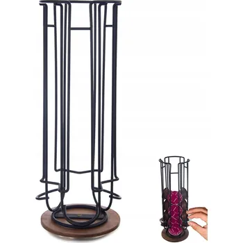 Příprava kávy Stojan na KAPSLE DOLCE GUSTO na kávové kapsle, organizér, podavač, kovový