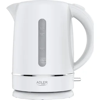 Rychlovarná konvice Rychlovarná konvice ADLER AD1385W 2200 W 1,7 l bílá