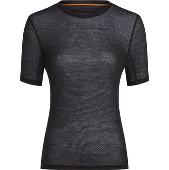 Dámské triko Icebreaker W Mer 75 Cool-Lite Featherlight SS Crewe Velikost: S / Barva: černá