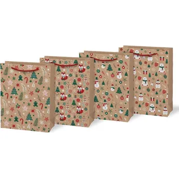 MFP vánoční set M LUX KRAFT mix V9 (190 × 250 × 90 mm) - balení 4 ks