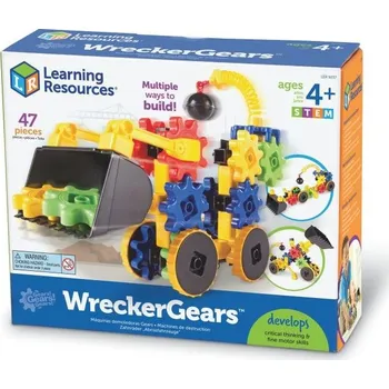 ostatní stavebnice Learning Resources Stavební auto - ozubená kola