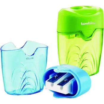 Ořezávátko Ořezávátko ruční, dvojité, s nádobkou Bambino, vícebarevné