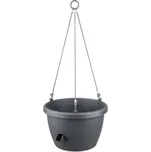 Žardiniera Marina samozavlažovací závěsná 30 cm antracit