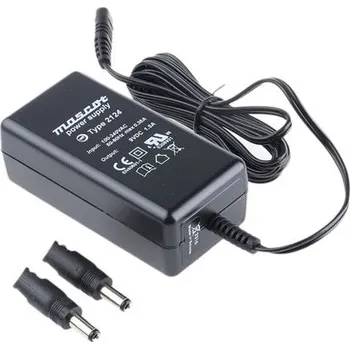 Adaptér AC/DC, výstup: 9V dc, počet výstupů: 1 1.5A, 2kolíková IEC pro zdravotnictví