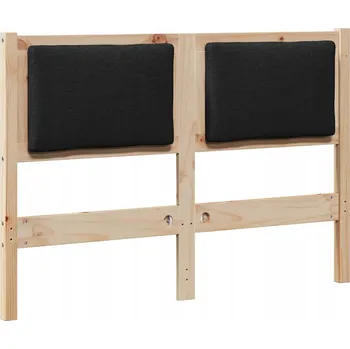 Čelo postele Jiný Hnědá 135 cm Masivní borovicové dřevo