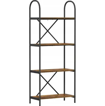 Knihovna Police dřevěná VidaXL 60 x 30 cm dub wenge