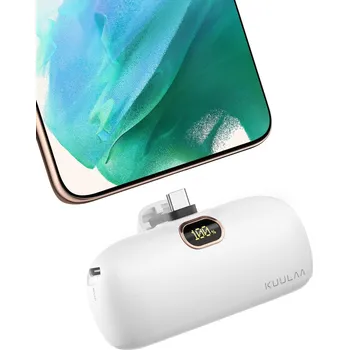 Powerbanka Hinne Mini Power Bank 5000mAh 20W USB C bílá