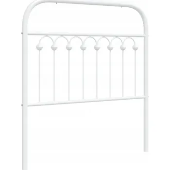 Kovové čelo , bílé, 90 cm