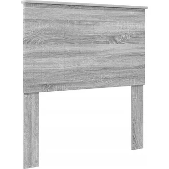 Čelo postele Šedá Sonoma 90 cm Materiál na bázi dřeva