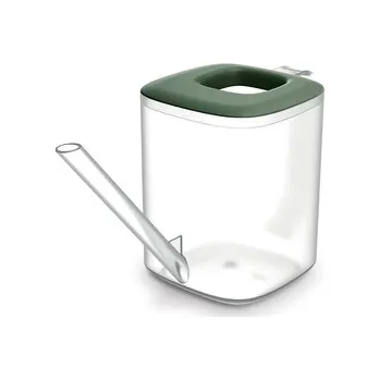 Konev Konvička TUBI 1 l - barva: transparentní/tmavě zelená