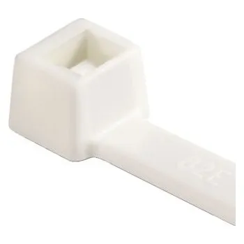 Organizace kabelů Kabelová vázací páska Děsnitelný 111-05438 T50L-PA66V0-WH 390mm 4,6 mm Bílá Polyamid 6.6 (PA66) HellermannTyton