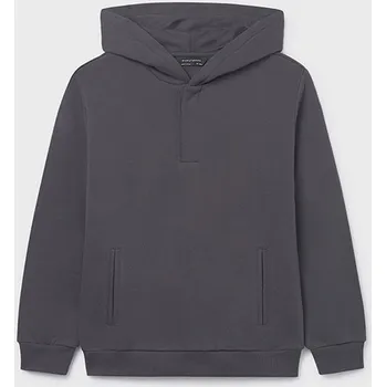 Chlapecká mikina chlapecká teplá mikina s kapucí Mayoral 7407-13 velikost 164