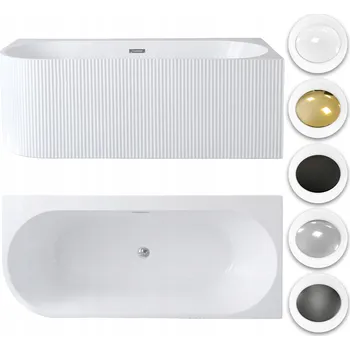 Vana Akrylátová rohová Wanna Corciano Home 160 x 75 cm