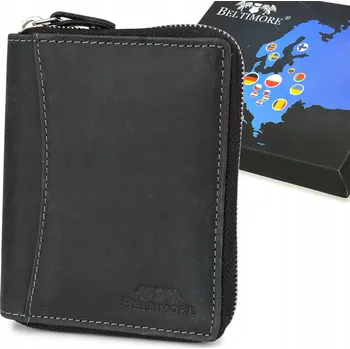 Peněženka Beltimore pánská peněženka z pravé kůže černá - muž
