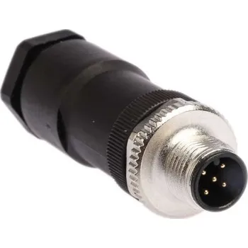 Elektrický konektor Konektor, řada: 713, počet kontaktů: 5, orientace těla: přímý, Kabelová montáž, pohlaví kontaktu: Samec, typ připojení: