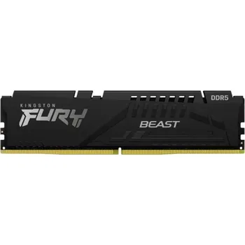 KINGSTON DIMM DDR5 16GB 5200MT/s CL40 FURY Beast Černá