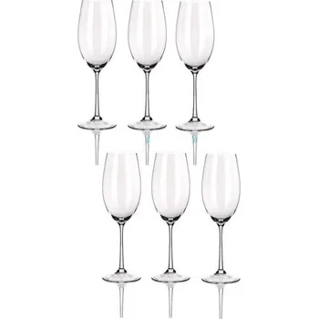 Sklenice Skleničky na bílé víno Banquet Twiggy Cristal, průhledné, 180 ml, 6 ks