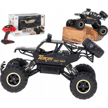 RC model auta Dálkově ovládaná Hračka Ikonka Rock Crawler černá