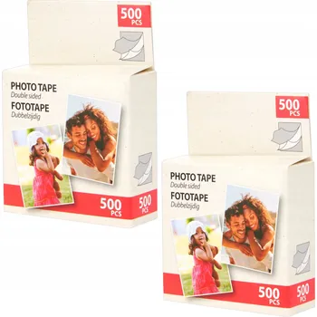 samolepka SAMOLEPKY NA FOTKY 1000 KUSŮ PÁSKA DO ALBA