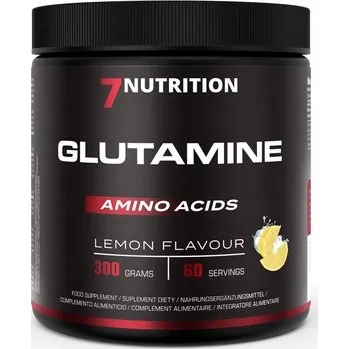 Aminokyselina 7NUTRITION GLUTAMINE 300G CITRON AMINOKYSELINA REGENERACE TAURIN IMUNITA