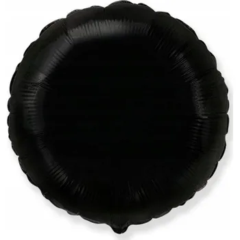 Balónek Fóliový balónek Kulatý Černý FX 48 cm 1 ks