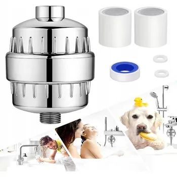 Filtrace vody Sprchový filtr na vodu změkčuje vodu pro alergiky