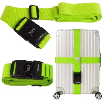 Bezpečnostní popruh na kufr s kódovým zámkem
