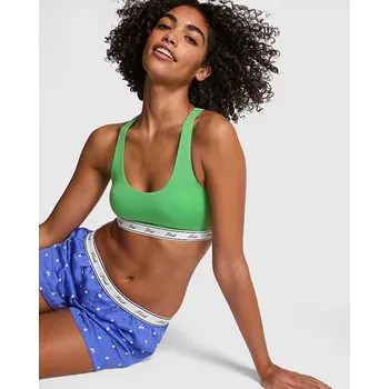 Dámské spodní prádlo Victoria's Secret zelená braletka, podprsenka velikost XS