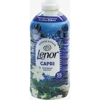 Aviváž LENOR Capri gardenia a hyacint 882 ml – Tekutá aviváž, 42 praní