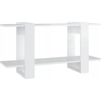 Knihovna Police na knihy, vysoký lesk bílá, 100x30