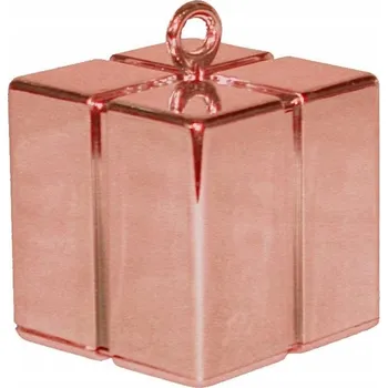 Balónek Závaží na balónky GoDan Dárek růžovo-zlaté