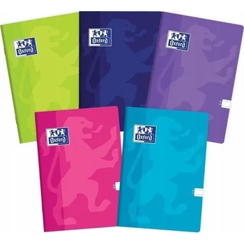 Sešit Sešit linkovaný Oxford měkká obálka A4 60 listů vícebarevný