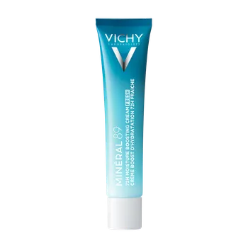 Pleťový krém Vichy Minéral 89 72H Moisture Boosting Cream Fresh hydratační krém na obličej s kyselinou hyaluronovou 40 ml