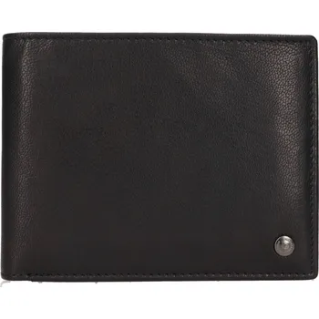 Peněženka Pánská kožená peněženka Bugatti Magic - černá