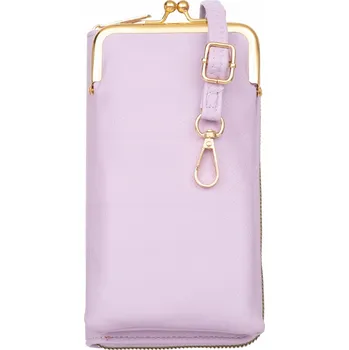 YU HE kabelka eko kůže fialová