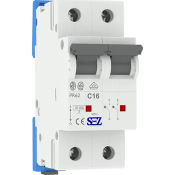 Jistič C16A 2P 10kA Jistič Typ S pojistka PR62 SEZ