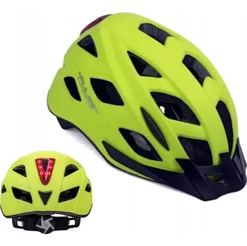 Cyklistická přilba Cyklistická přilba Author PULSE LED X8 Žlutá Fluo vel. univerzální