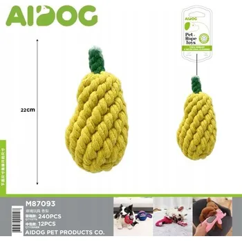 Hračka pro psa Hračka pro psa Fantazja Ananas 22 cm