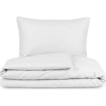 Povlečení Kvalitex Bavlněné povlečení bílé 1+2, 200x200, 70x90cm