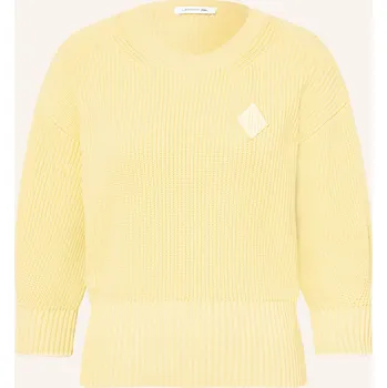 Dámský svetr Lacoste Dámský Svetr S 3/4 Rukávy, tmavě žlutá, 38