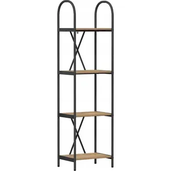 Knihovna Dřevěná police VidaXL 30 x 40 cm dub artisan