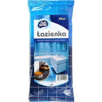 Utěrka Vlhčené ubrousky viskóza Ravi v balení 20 ks žluté