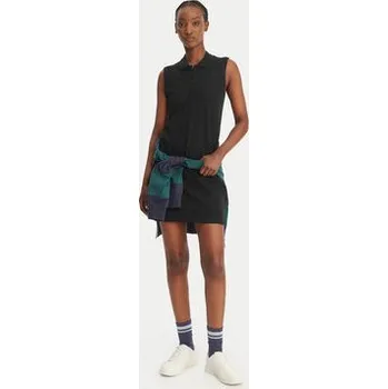 Dámské šaty Kappa Každodenní šaty Ivanka 332D7MW Černá Regular Fit S