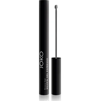 Řasenka JOKO Brows Gel gelová řasenka na obočí odstín Espresso 6 ml