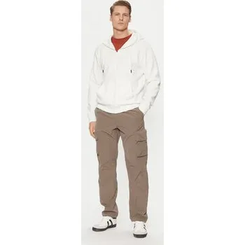 Pánská mikina Jack & Jones Mikina Bradley 12249342 Bílá Relaxed Fit M