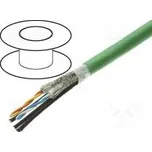 Vodič průmyslový Ethernet,PROFINET 5 lanko Cu FRNC zelená