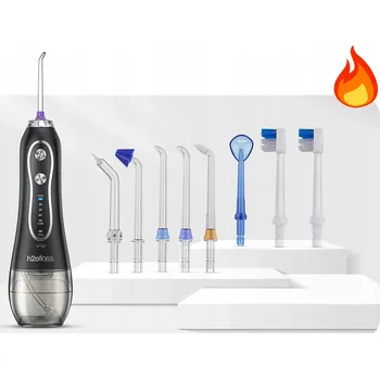 Bezpečnostní kamera BEZDRÁTOVÝ ZUBNÍ IRIGÁTOR S 5 REŽIMY A 8 TRYSKAMI PRO DOKONALOU HYGIENU ZUBŮ