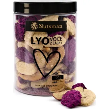 Sušené ovoce NUTSMAN LYOvoce z lásky MIX III 120 g